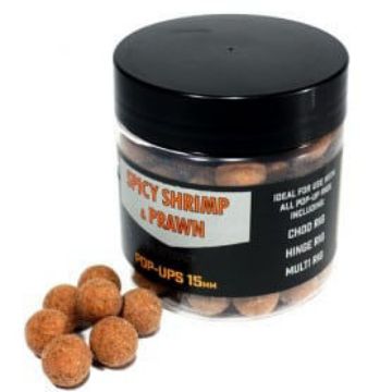 Picture of Dynamite Baits Spicy Shrimp /Prawn Pop Up 15mm