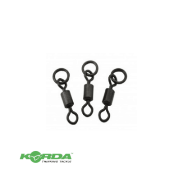 Picture of Korda Ring Swivels size 8 - Br. 4