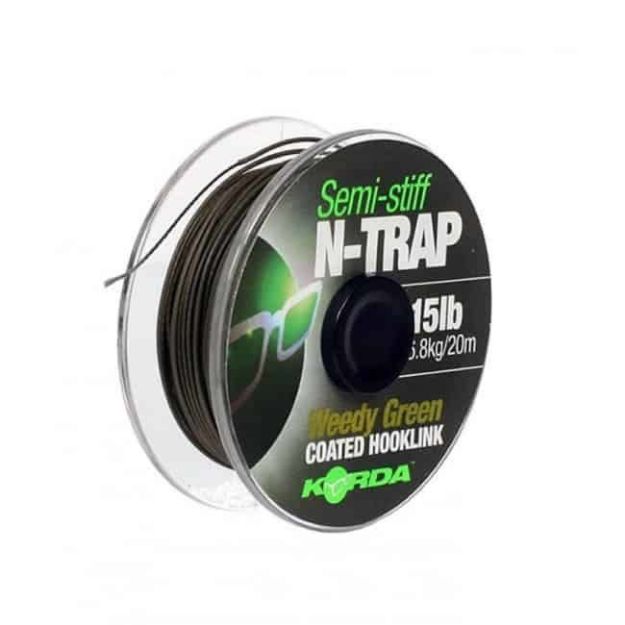 Slika Korda N-TRAP Semi Stiff 20m Weedy Green