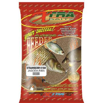 Picture of Xtra Baits Feeder Strawberry-Fish 1 kg