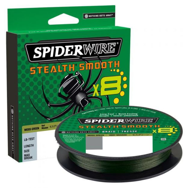 Slika SpiderWire Stealth Smooth 8 Moss Green 150m