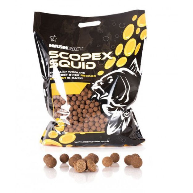 Picture of Nash Scopex Squid Stabilised Boilies 1kg