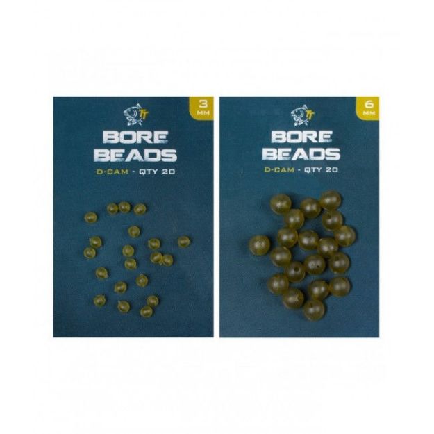 Slika Nash Soft Taper Bore Beads Diffusion Camo