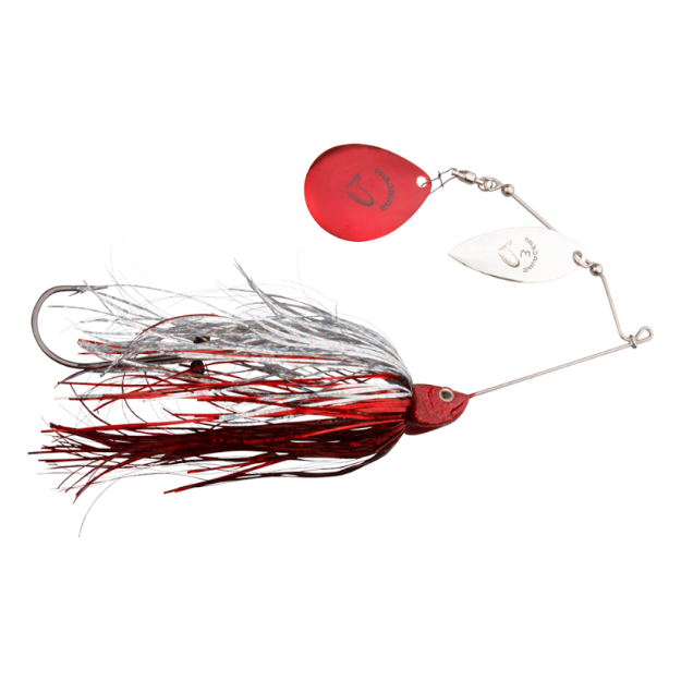 Savage Gear Da'Bush Spinnerbait Red Silver Flash 