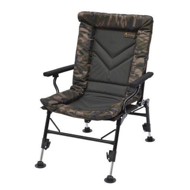 Prologic Avenger Comfort Camo Chair W/Armrests & Covers