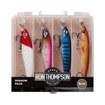 Ron Thompson Minnow Pack Lure Box 8 cm