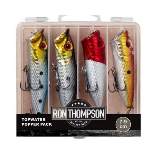 Ron Thompson Topwater Popper Pack