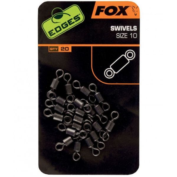 Fox Edges Swivels Standard Size 10 20kom