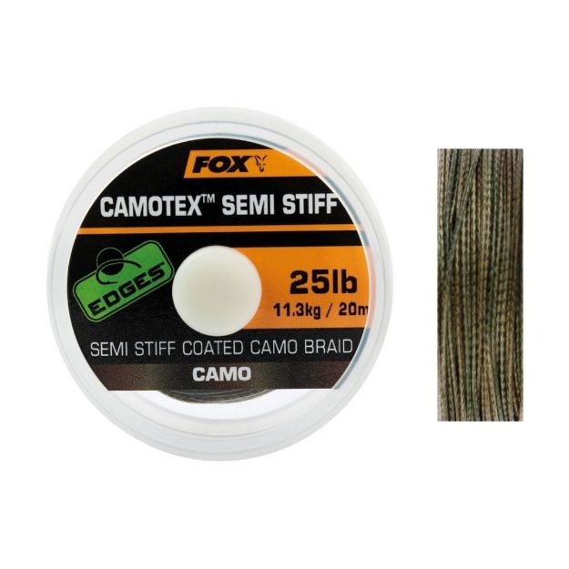 Fox Camotex Semi-Stiff 25lb 20m