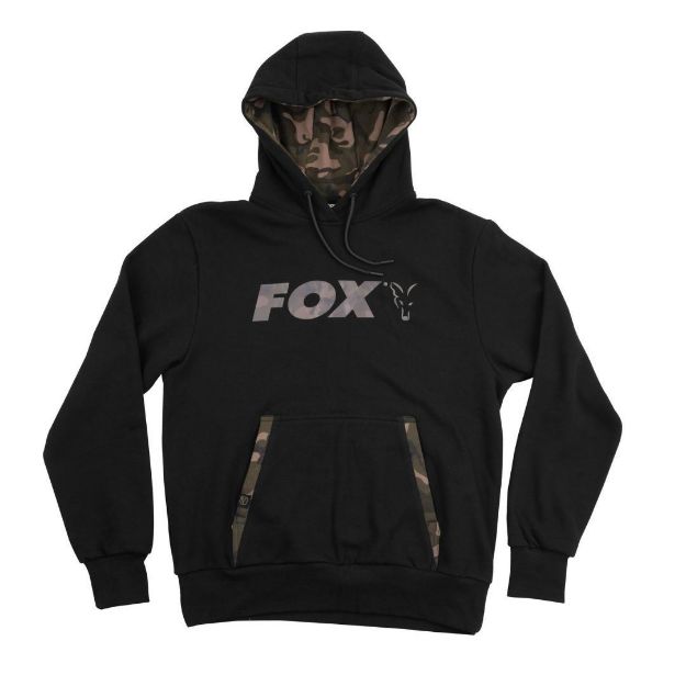 Fox Black Camo Print Hoody
