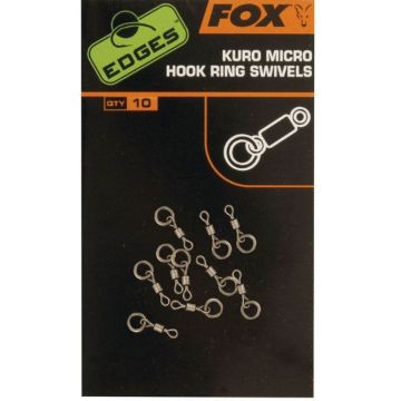 Fox Edges Kuro Micro Hook Ring Swivels