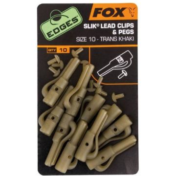 Fox Edges Lead Clip Pegs