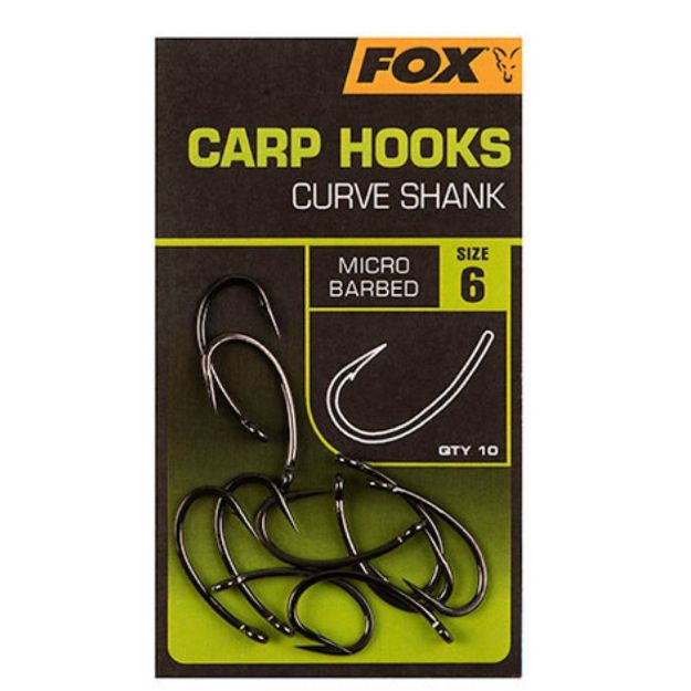 Fox Carp Hooks Curve Shank