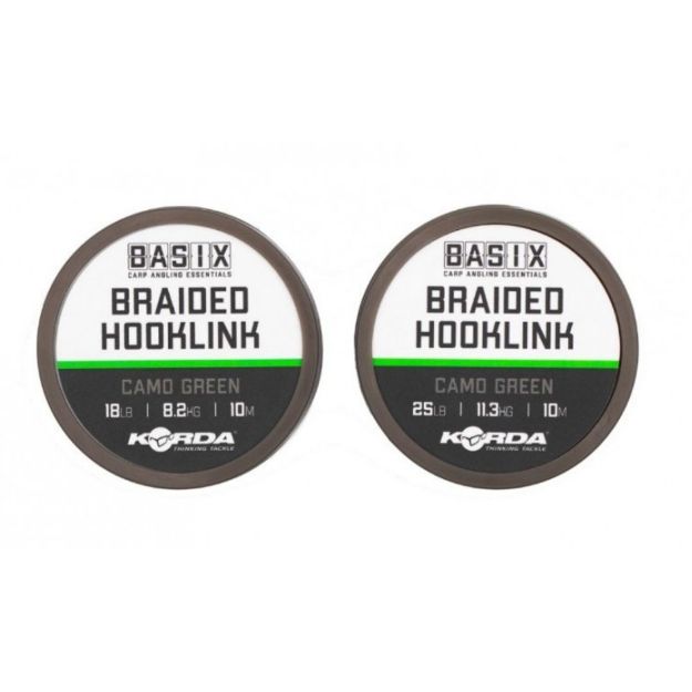 Korda Basix Braided Hooklink 10m