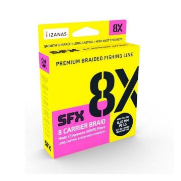 Sufix SFX 8x Hot Yellow 135m