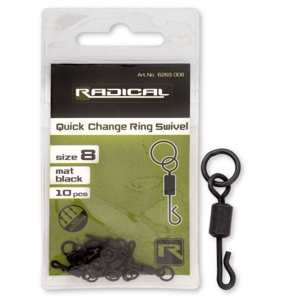 Radical Quick Change Ring Swivel Mat Black