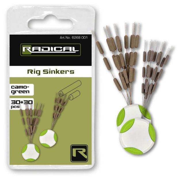 Radical Rig Sinkers Camo Green 