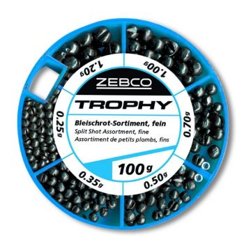 Zebco Split Shot Assortment Fine 100g