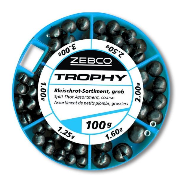 Zebco Split Shot Assortment Coarse 100g