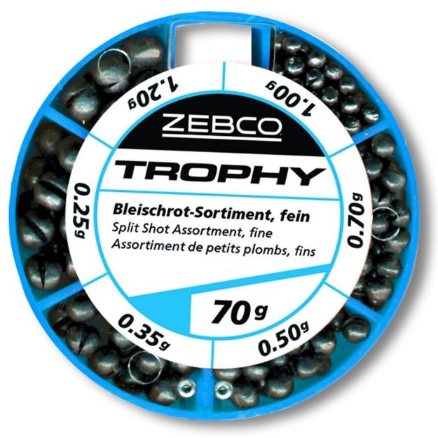 Zebco Split Shot Assortment Fine 70g