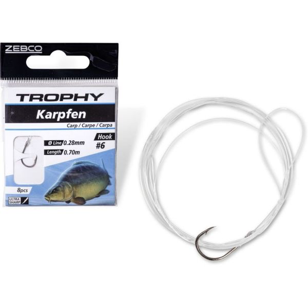 Zebco Trophy Carp Hook Nylon