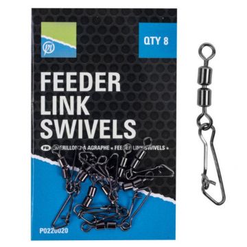 Preston Double Feeder Link Swivels