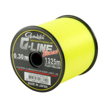 Gamakatsu G-Line Element Fluo Yellow najlon za ribolov
