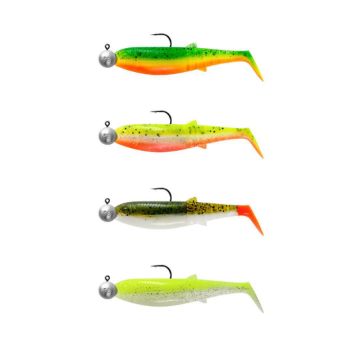 Savage Gear Cannibal Shad DarkWater Mix 4pcs