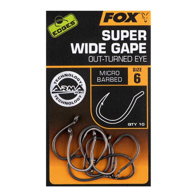 Fox Edges Super Wide Gape Out-Turned Eye