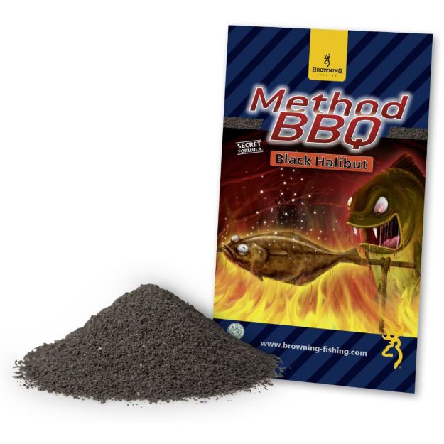 Browning BBQ Black Halibut Method Mix 1kg prihrana za feeder ribolov 