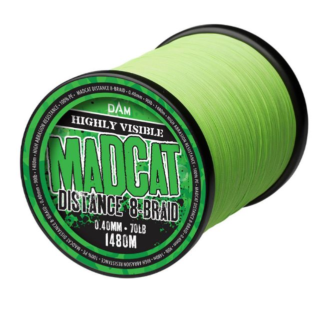 DAM Madcat Distance 8-Braid špaga za ribolov soma u velikom pakiranju