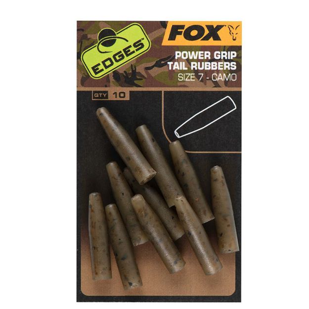 Fox Edges Camo Powergrip Tail Rubbers