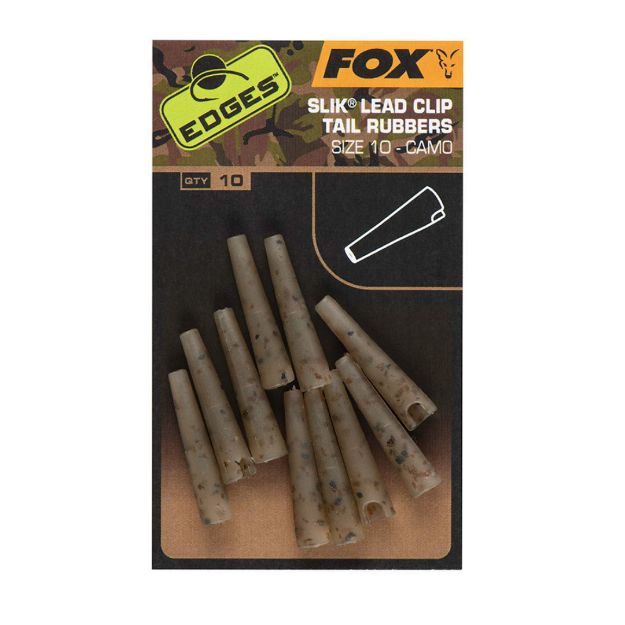 Fox Edges Camo Slik Lead Clip Tail Rubber