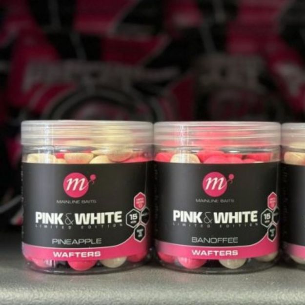 Mainline Fluro Pink & White Wafters wafteri za ribolov šarana