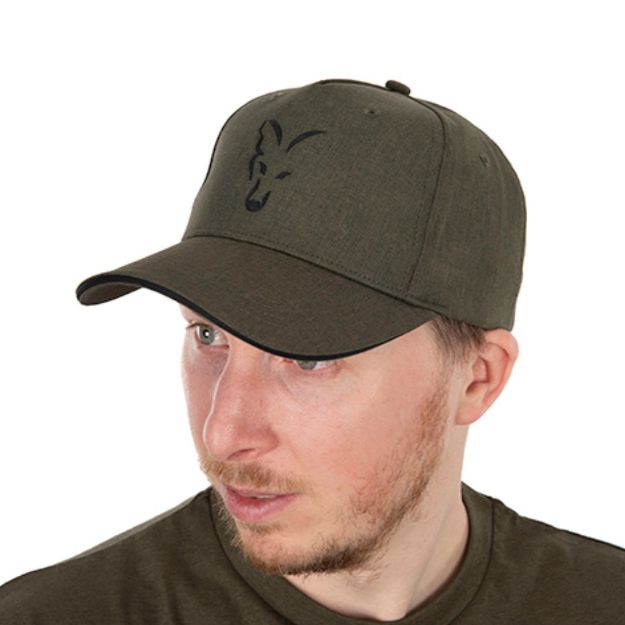 Fox Collection Baseball Cap Green & Black