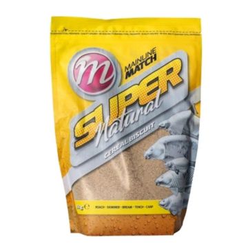 MAINLINE Super Natural Cereal Biscuit Mix 1Kg prihrana za ribolov
