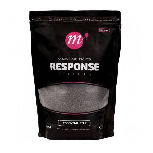 Mainline Response Carp Pellets Essential Cell 5mm 1kg  pelete za ribolov