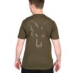 Fox Large Print T-Shirt Khaki Camo