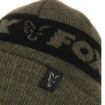 Fox Collection Beanie Kapa Green Black