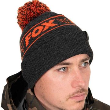 Fox Collection Bobble Kapa Black Orange