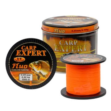 Carp Expert UV Fluo Orange 1000m najon za šaranski ribolov