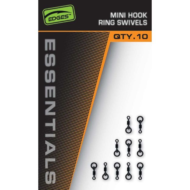 Fox Mini Hook Ring Swivels 