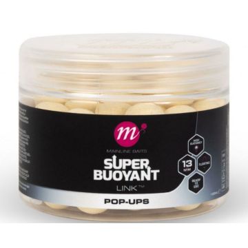 MAINLINE Super Buoyant Pop Up 13mm White boile za ribolov