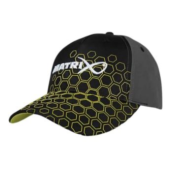 MATRIX Hex Print Baseball Kapa Black