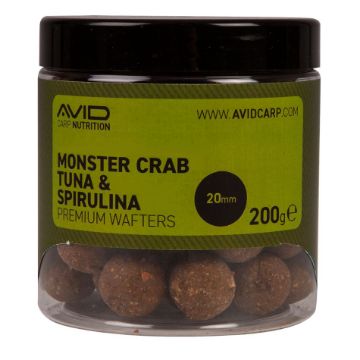 Avid Monster Crab Tuna Spirulina Wafters 20mm boile ribolov šarana balansirane 