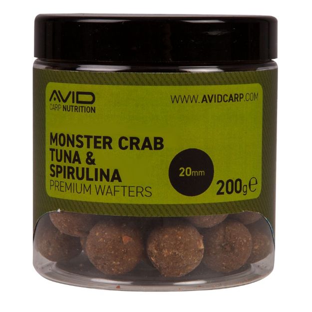 Avid Monster Crab Tuna Spirulina Wafters 20mm boile ribolov šarana balansirane 
