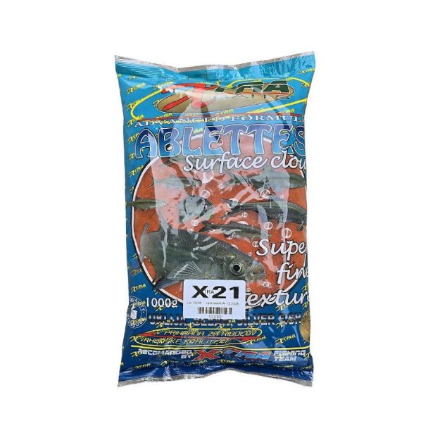 XTRA ABLETES Xtra21 1KG prihrana hrana za ribolov kedera 