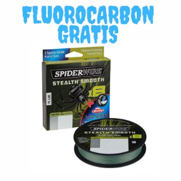 SPIDERWIRE Stealth 8 Smooth 150m Moss Green Vanish FC