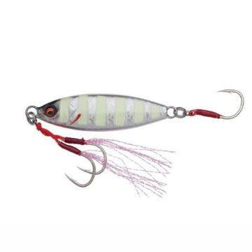 Savage Gear Slow Seeker 3,8cm 10g zebra glow varalice za morski ribolov jigging 
