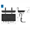Delphin Tacna Za Rod pod ShelfPOD Black